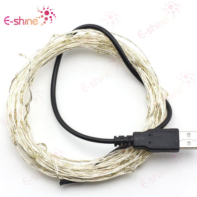 【新品热销USB 铜线灯串,装饰用品】价格,厂家,图片,室内装饰灯,深圳市大明星科技-